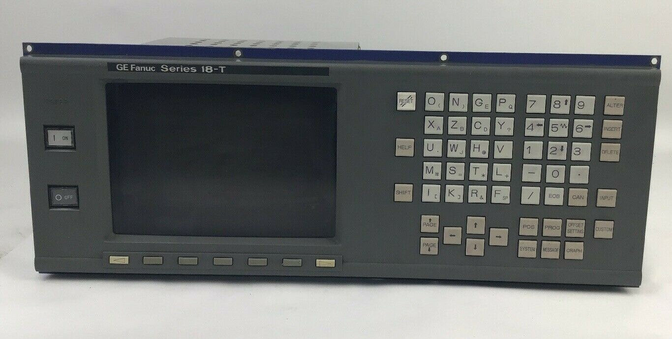 FANUC XA02B-0120-CE51#18T OPERATOR PANEL W/ MDT947B-2B SCREEN0