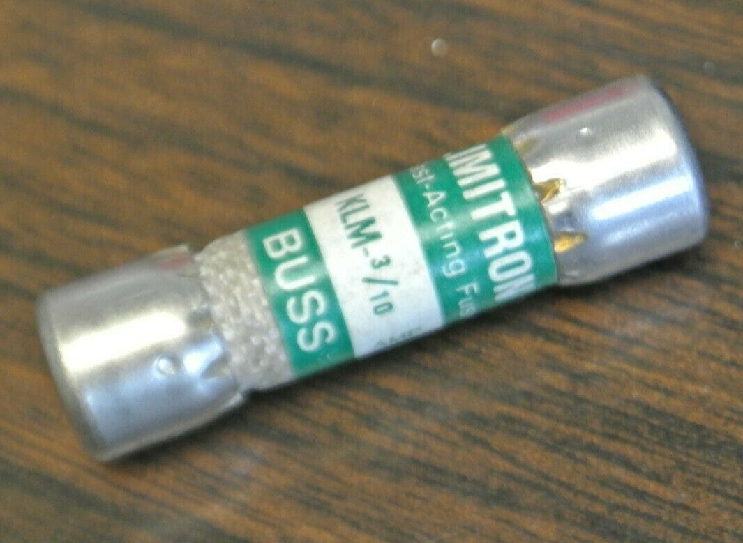 BUSS KLM3/10 LIMITRON FUSE / 3/10A / 500V / NEW SURPLUS0