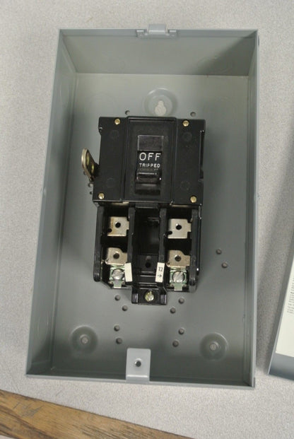 GENERAL ELECTRIC CR1062R2AAT2000 MANUAL MOTOR STARTER, 2-POLE / NEW SURPLUS6