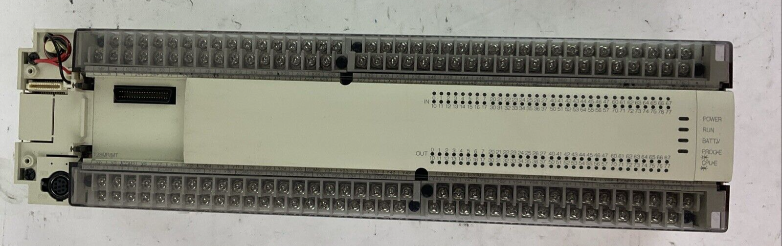 MITSUBISHI FX2N-128MR-001 PROGRAMMABLE CONTROLLER 85-264VAC 50/60HZ 100VA0