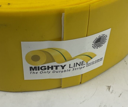 MIGHTY LINE YELLOW DURABLE FLOOR TAPE 3" X 100'1