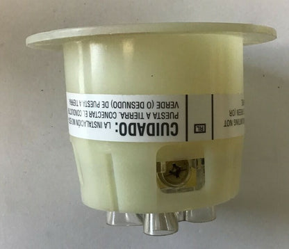 HUBBELL HBL2435 FLANGED INLET TWIST-LOCK 20 3PHASE 480VAC 3POLE 4