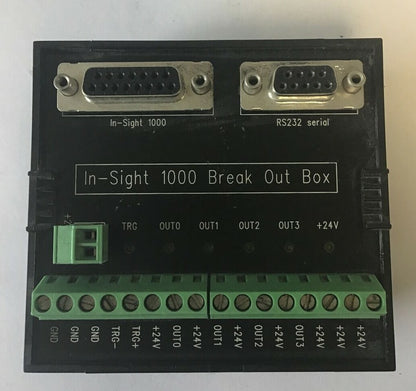 COGNEX 800-5743-1R A IN-SIGHT 1000 BREAK OUT BOX 0