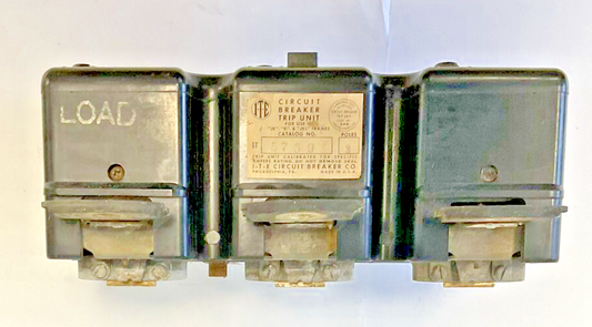 ITE ET5759 CIRCUIT BREAKER TRIP UNIT 3POLES 400A0