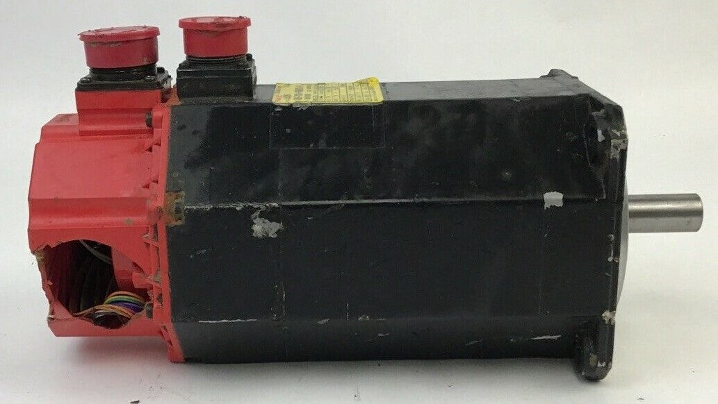 FANUC AO6B-0128-B588#0075-R AC SERVO MOTOR 3PH 7.5A 114V ***PARTS***4