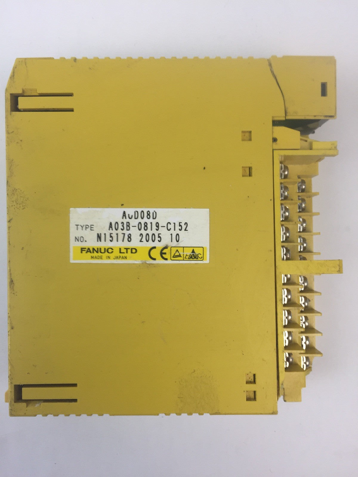 FANUC A03B-0819-C152 / A0D08D RELAY OUTPUT MODULE 2