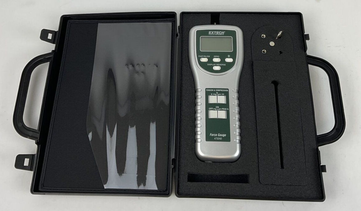 EXTECH DIGITAL 475040 FORCE GAUGE *POWER CORD NOT INCLUDED*0