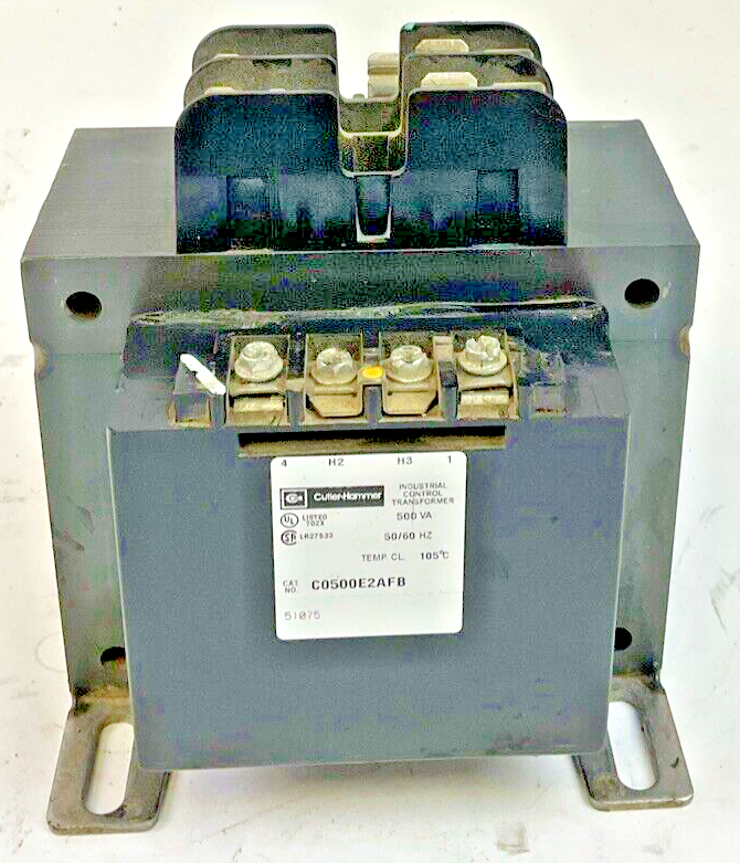 CUTLER HAMMER C0500E2AFB TRANSFORMER 500VA 50/60HZ0