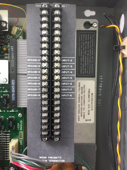 HONEYWELL W1096A1003 PNEUMATIC CPA RCM  15710256-001 15710255-0017