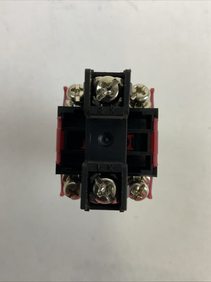 IDEC AVLW49902D-R-24V RED ILLUMINATED TWIST PUSH BUTTON EMERGENCY STOP3