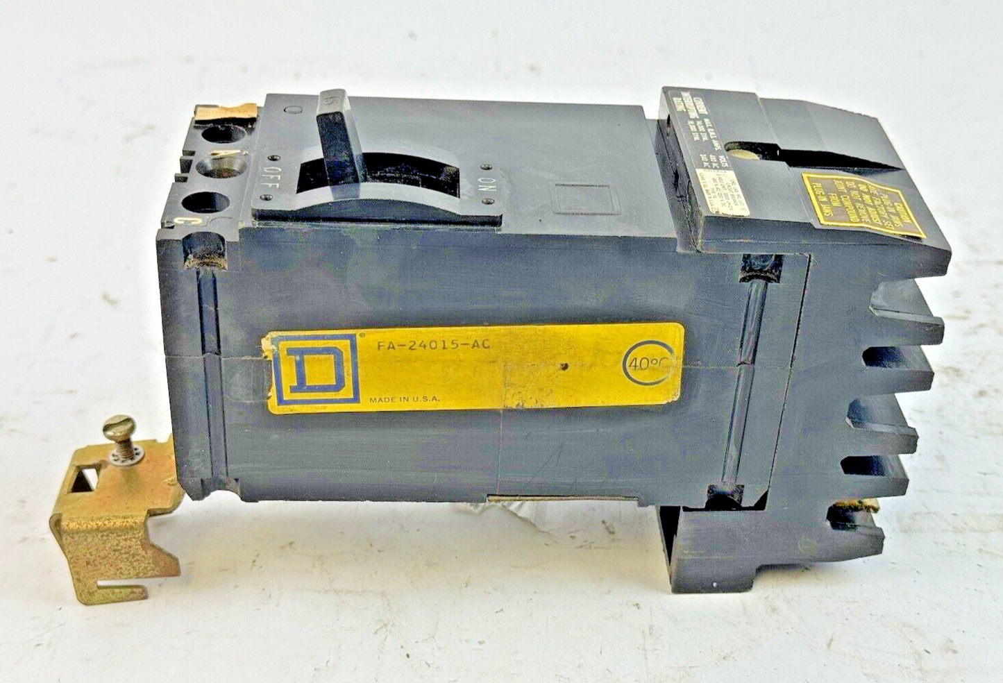 SQUARE D - FA24015AC - I-LINE MOLDED CIRCUIT BREAKER - 15 AMP/2 POLE/480 VAC2