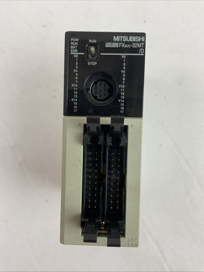 MITSUBISHI FX3uc-32MT/D PROGRAMMABLE CONTROLLER 24VDC 8W0