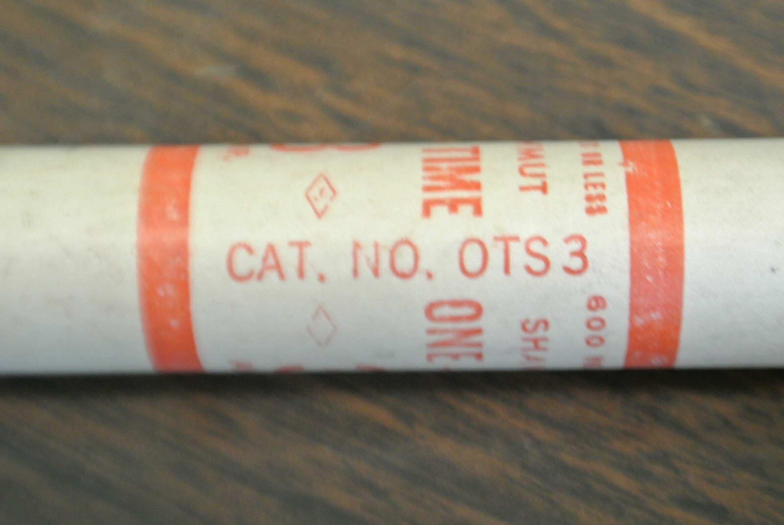 LOT of 17 / SHAWMUT OTS3 ONE-TIME FUSE / 3A / 600V / OTS-33