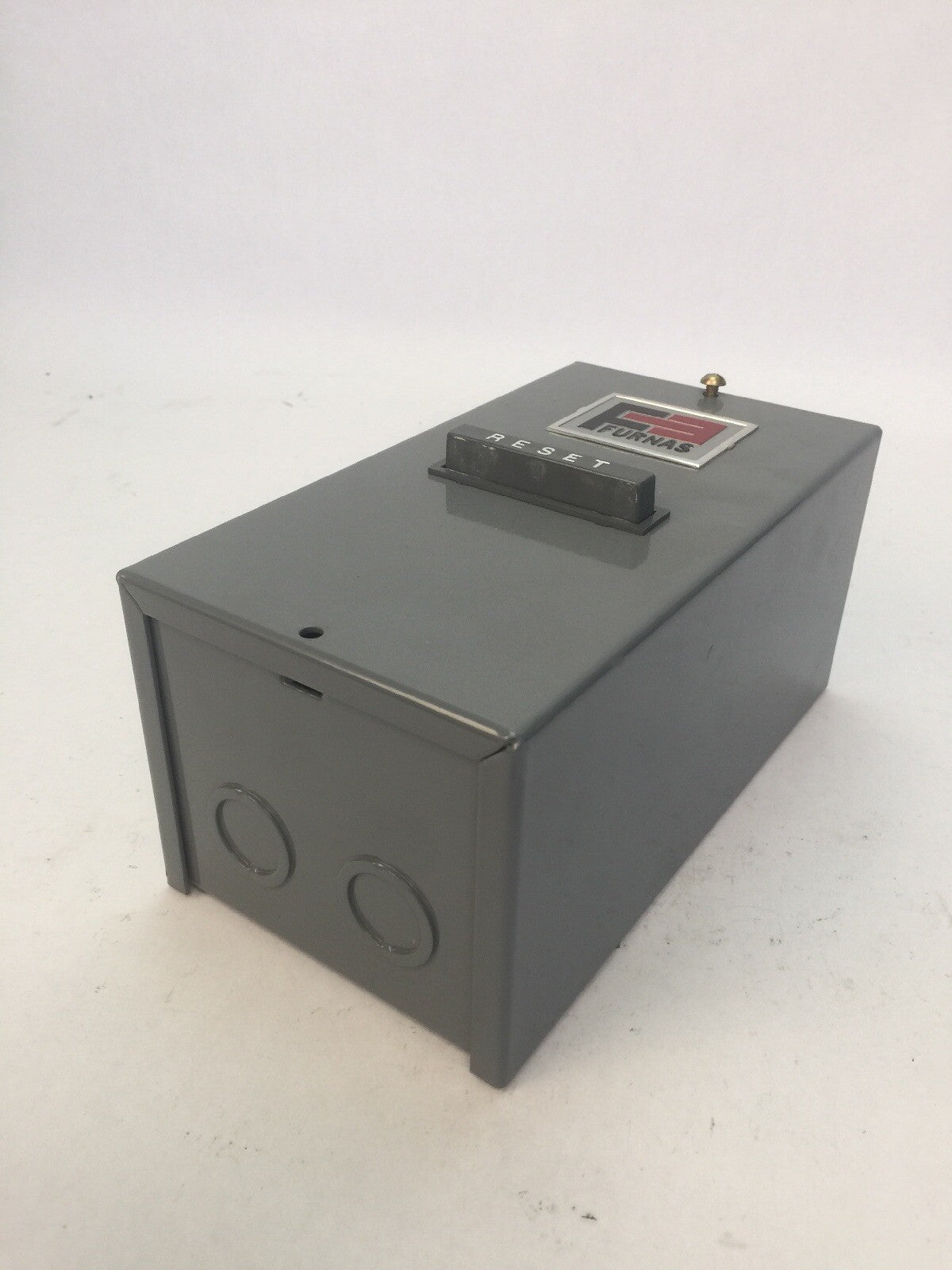 FURNAS 48DC31B THERMAL OVERLOAD RELAY IN ENCLOSURE 600VAC 120-240VDC3