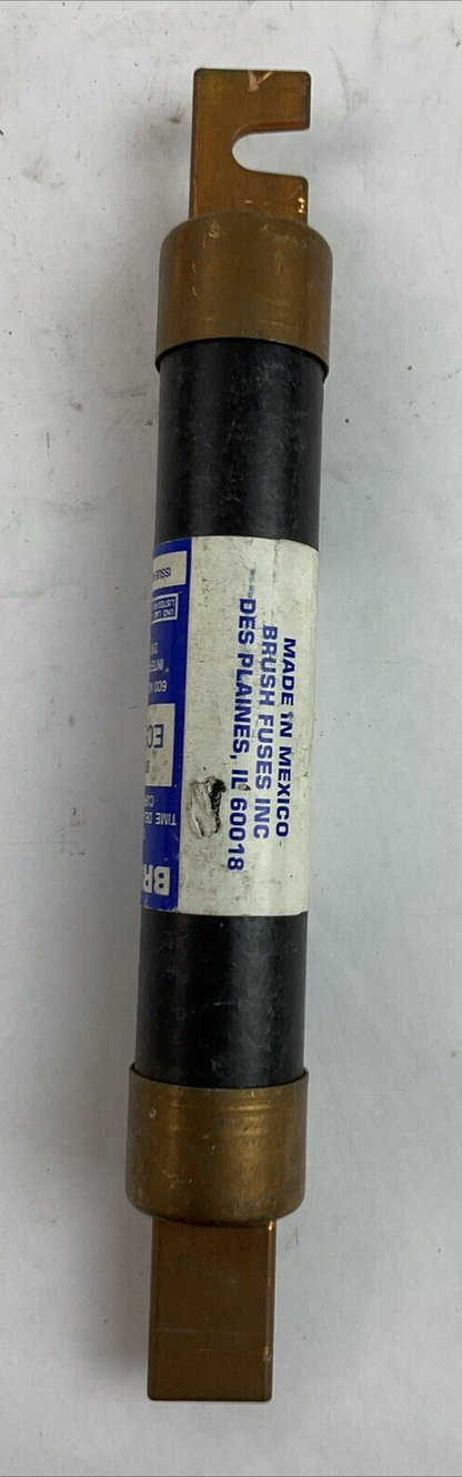 BRUSH ECSR100 DUAL ELEMENT CURRENT LIMITING TIME DELAY FUSE 600VAC 100AMP4