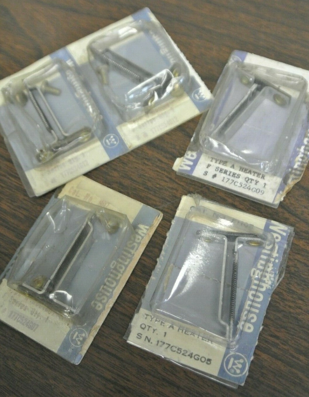 MIXED LOT of 5 WESTINGHOUSE TYPE A HEATER / FH05, FH07, FH09, FH12 / NEW SURPLUS0