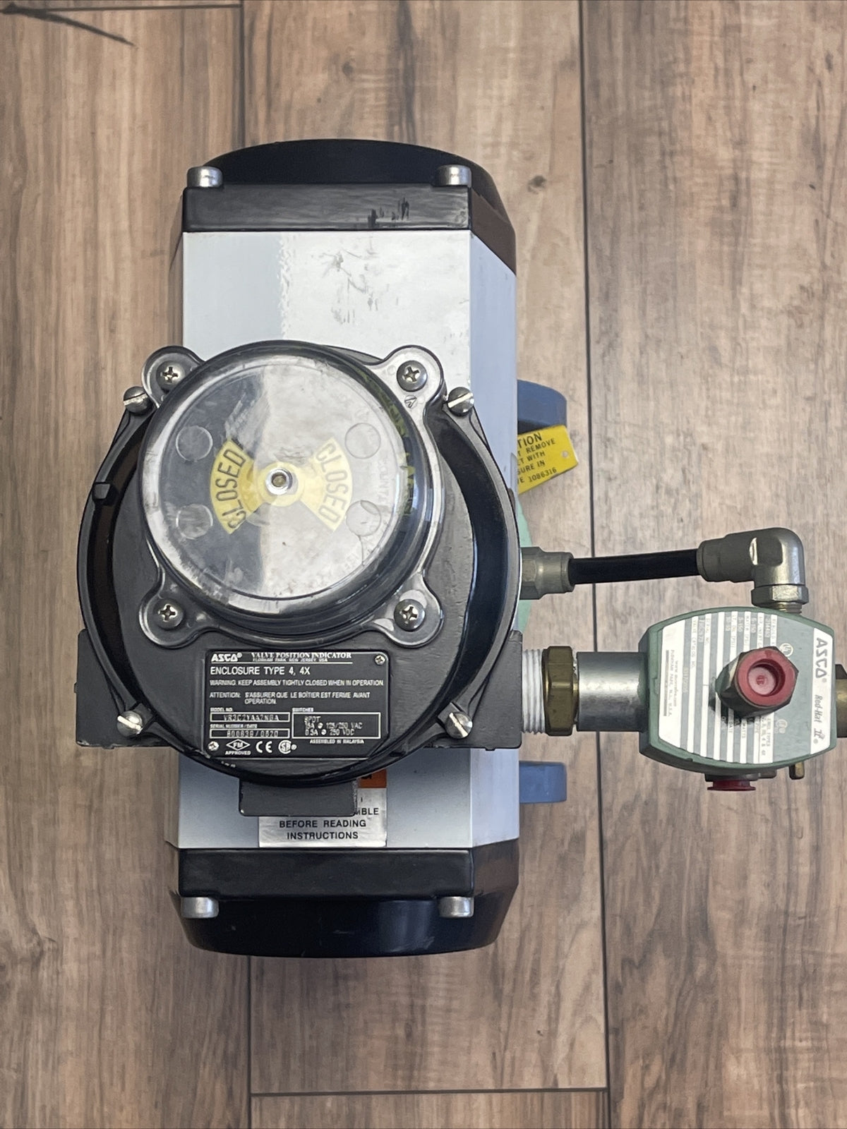 DEZURIK WATER CONTROLS 9407209R004 SIZE 3 M295 DA/DLS 150PSI VR3C2YAA2NGA 250VDC5