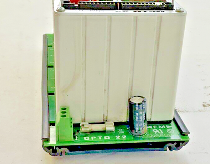 OPTO 22 SNAP8M W/ SNAP-OAC5(8) W/ SNAP B4  8 SLOT MODULE RACK7