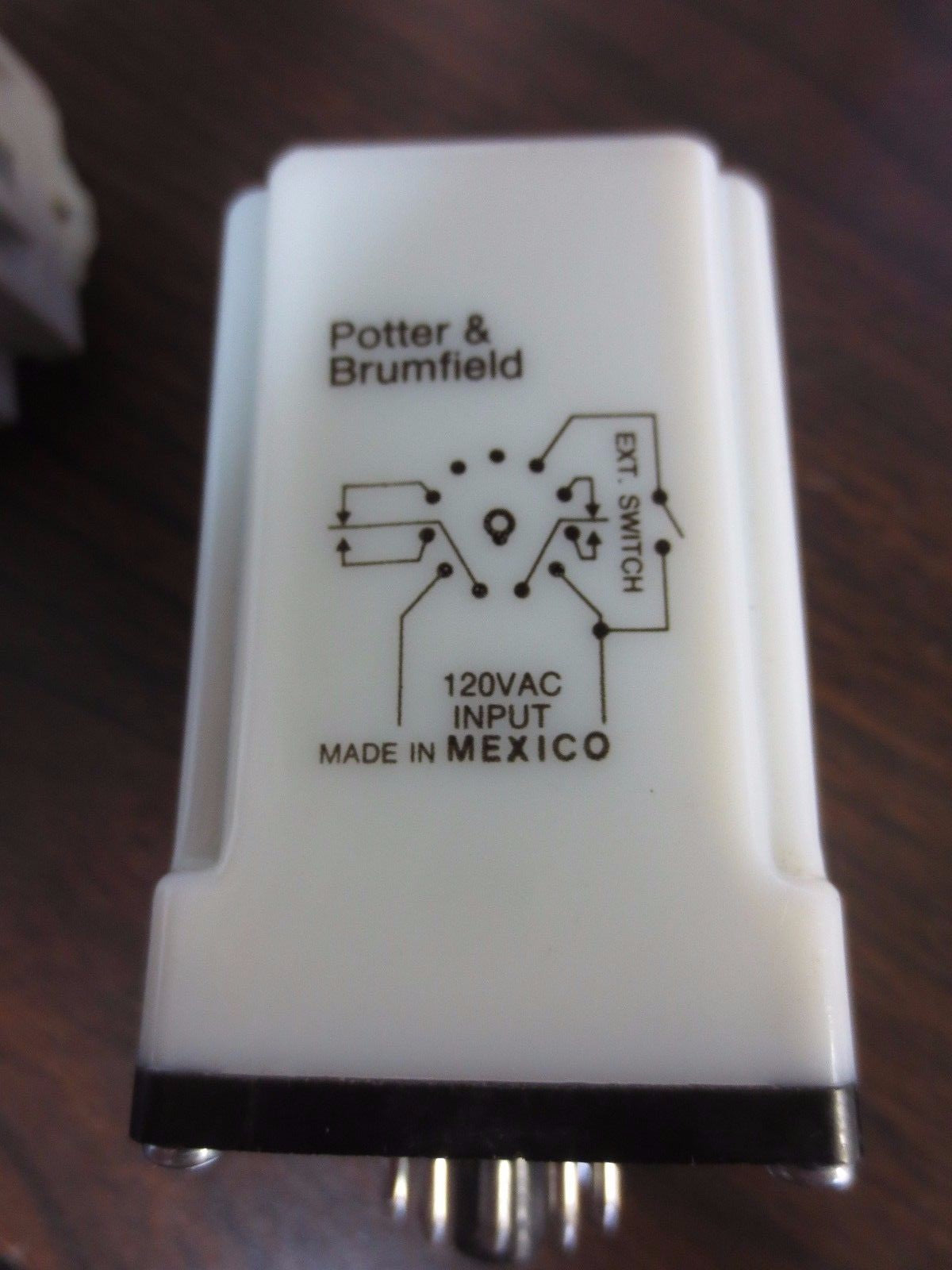 POTTER & BRUMFIELD CKB-38-78180 TIME DELAY RELAY 1.8 to 180 SEC 10A, 240VAC 6