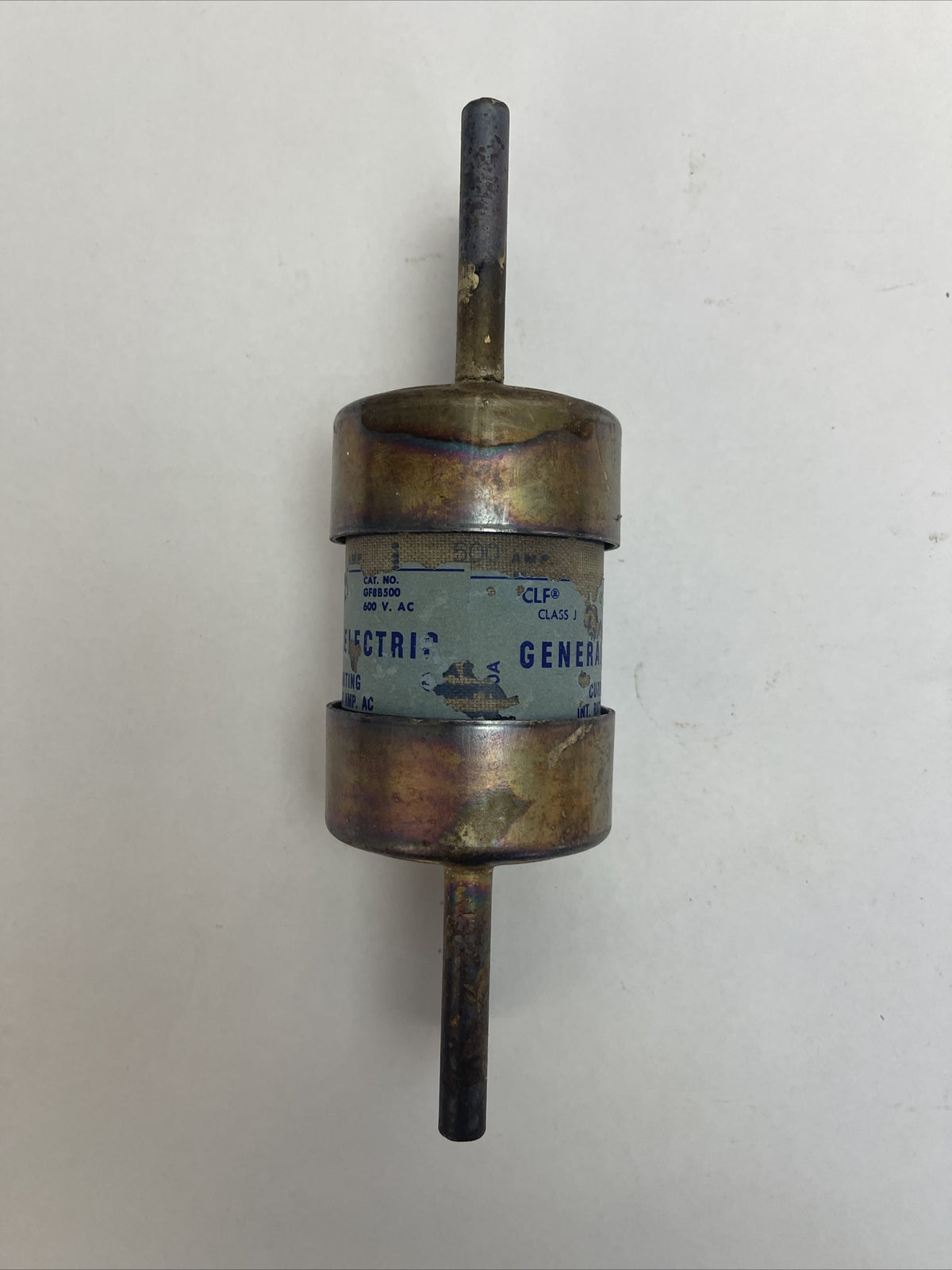 GE GF8B500 CURRENT LIMITING FUSE 500AMP 600VAC CLASS J3