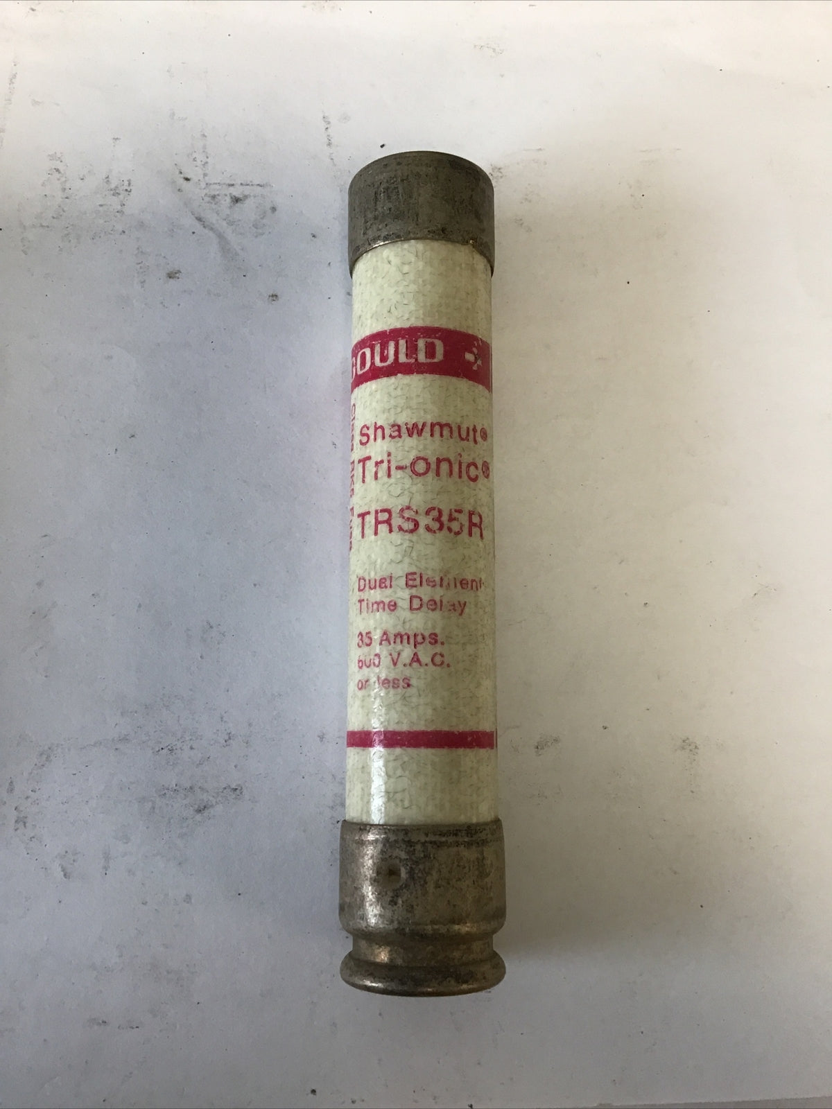 GOULD SHAWMUT TRS35R FUSE 600VAC/300VDC CLASS RK5 35A ***LOTOF3***1