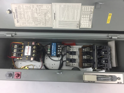 SYLVANIA T18AB31603-T46L A.C. MAGNETIC COMBINATION STARTER 30A 600V COIL 110-1207