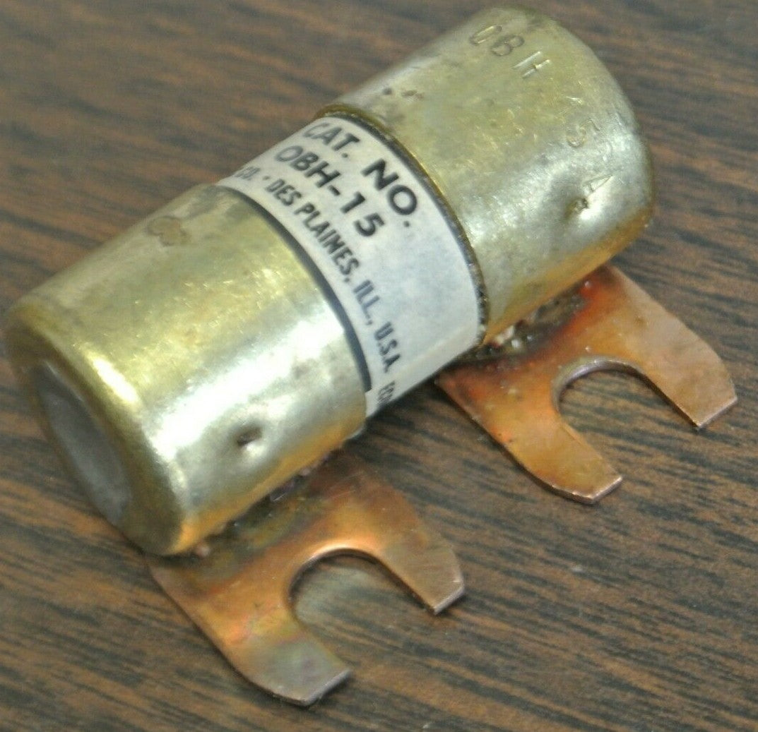 ECONOMY / FPE OBH-15 BOLT-ON FUSE / 15A / 32VDC / NEW SURPLUS0