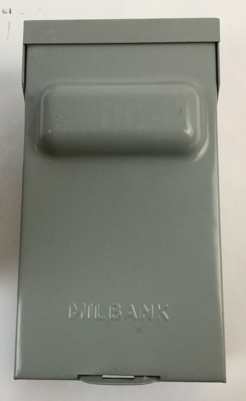 MILBANK ENCLOSURE 60A  1PH 240VAC U3806 3HP STD. 10HP MAX0