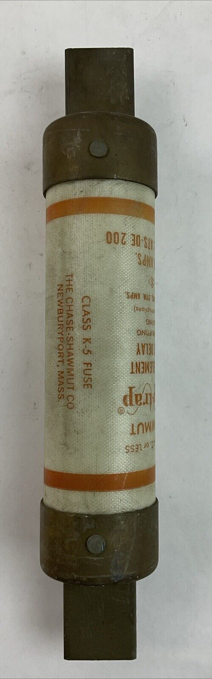 SHAWMUT AMP-TRAP ATS-DE 200 DUAL-ELEMENT TIME DELAY FUSE 600VAC 200AMP4
