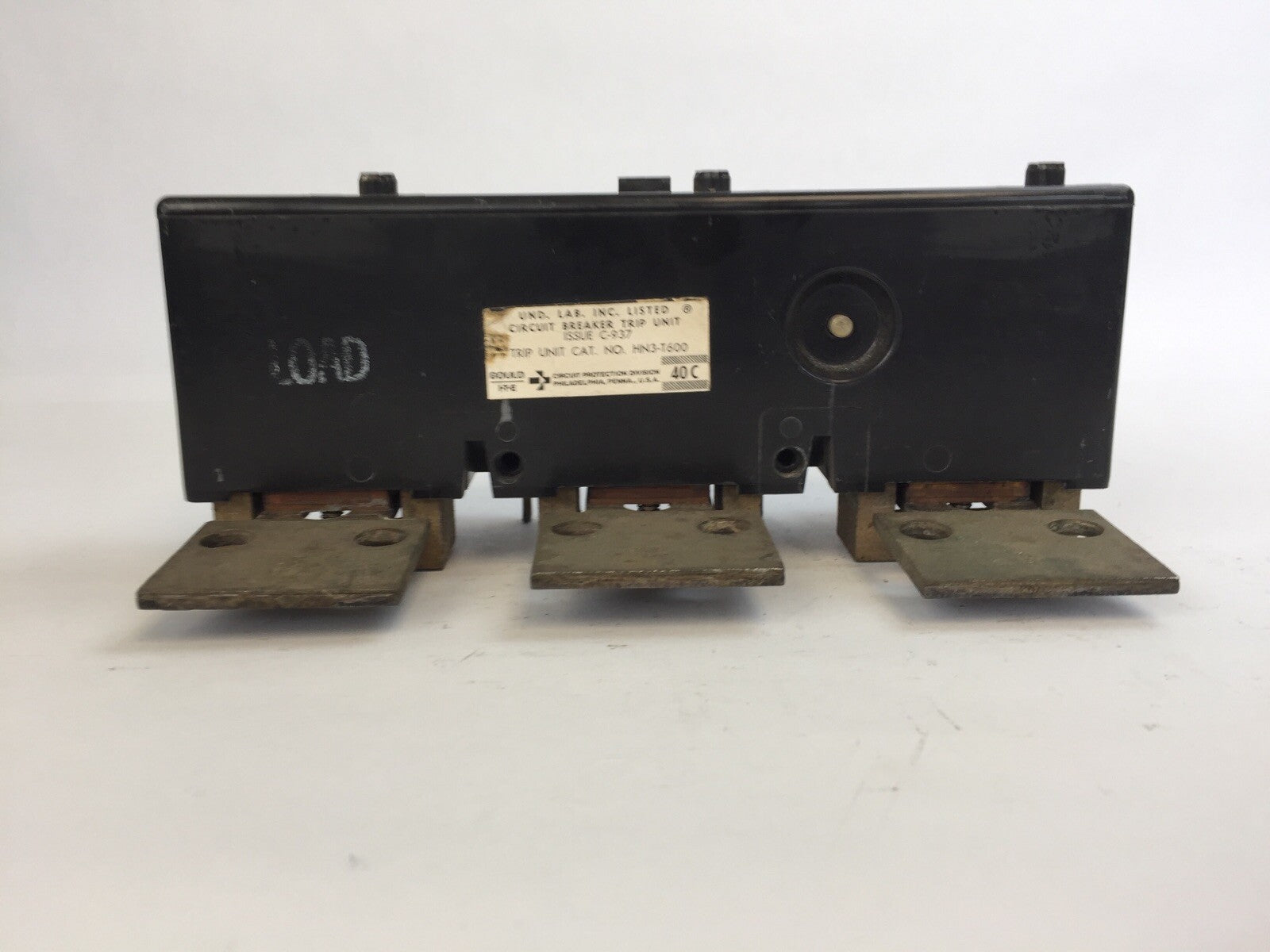 ITE GOULD HN3-T600 CIRCUIT BREAKER TRIP UNIT 600AMP 3POLE2
