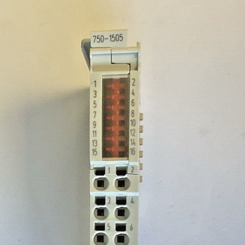 WAGO 750-1505 DIGITAL OUTPUT 24VDC 0.5A1