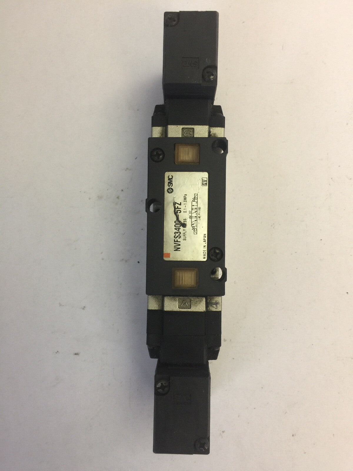 SMC NVFS3400-5FZ SOLENOID VALVE SUPPLY PRESS. 0.1-1.0MPa0