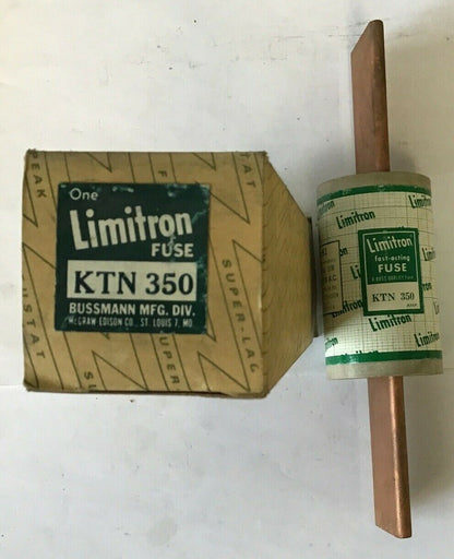 LIMITRON KTN 350 FAST-ACTING FUSE CLASS K1 250VAC 350A***LOTOF3****1