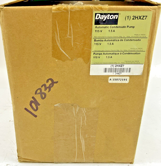 DAYTON 2HXZ7 AUTO CONDENSATE PUMP 115V 1.5A 60HZ 1PH0