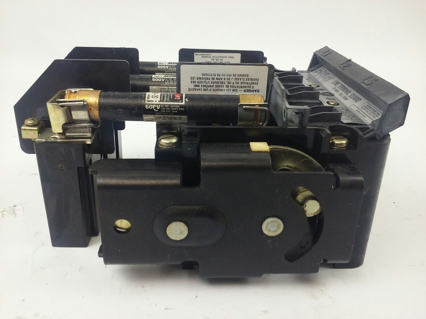 ALLEN BRADLEY 1494V-DS30 SER. A, FUSIBLE SWITCH, 3PH, 3P, 30A, 600V,1494V-FSR6334