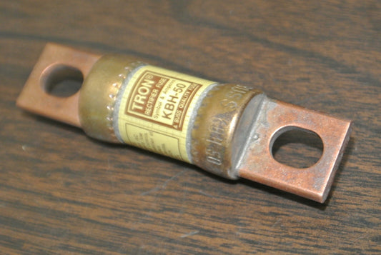 BUSSMANN / TRON KBH50 RECTIFIER FUSE / 500V / 50A / NEW SURPLUS / EACH0