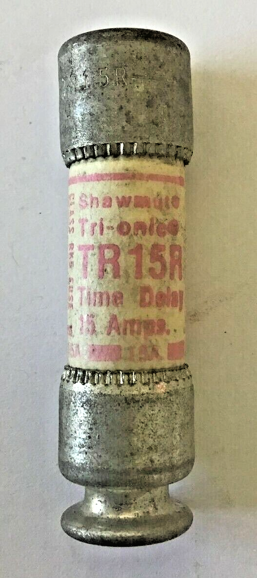 FERRAZ SHAWMUT TR15R FUSE TRI-ONIC TIME DELAY CLASS RK5 250VAC  ****LOTOF15****2