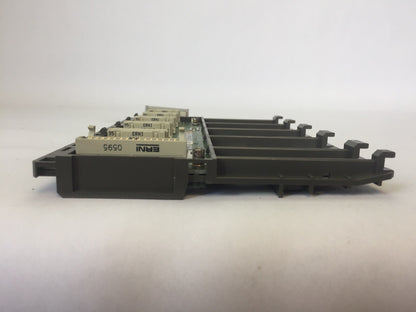 AEG MODICON DTA201 7628-042.244801SECONDARY SUBRACK 5 SLOTS REV 103