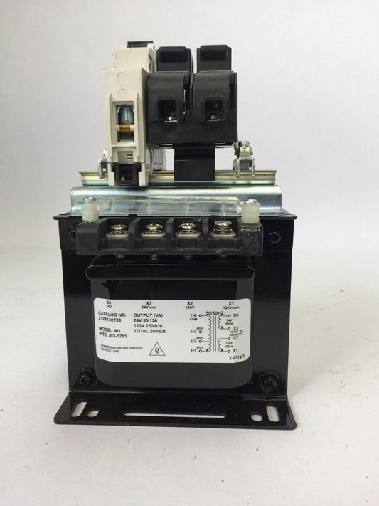 EGS 2124130T00 INDUSTRIAL CONTROL TRANSFORMER OUTPUT(VA) 24V 50/126 120V 250/6300