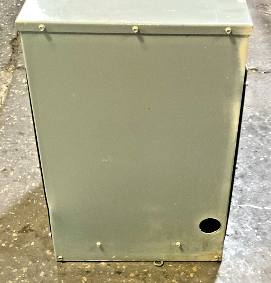 SQUARE D 37S3H TRANSFORMER H.V.120-480V L.V.120-240 37.5KVA CLASS AA 60HZ TYPE S5