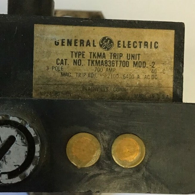GENERAL ELECTRIC TKMA836T700 TRIP UNIT 700A MOD.2 1