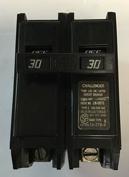 CHALLENGER C230 CIRCUIT BREAKER 120/240VAC ***LOTOF3***1