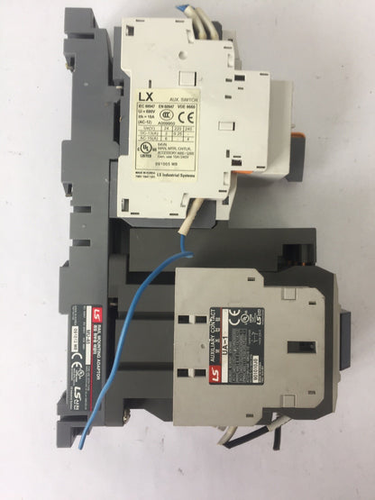 LS MOTOR STARTER MC-9 COIL 24VDC MMS-32H 1.6-2.0A MU-45 RAIL MOUNTING ADAPTOR4