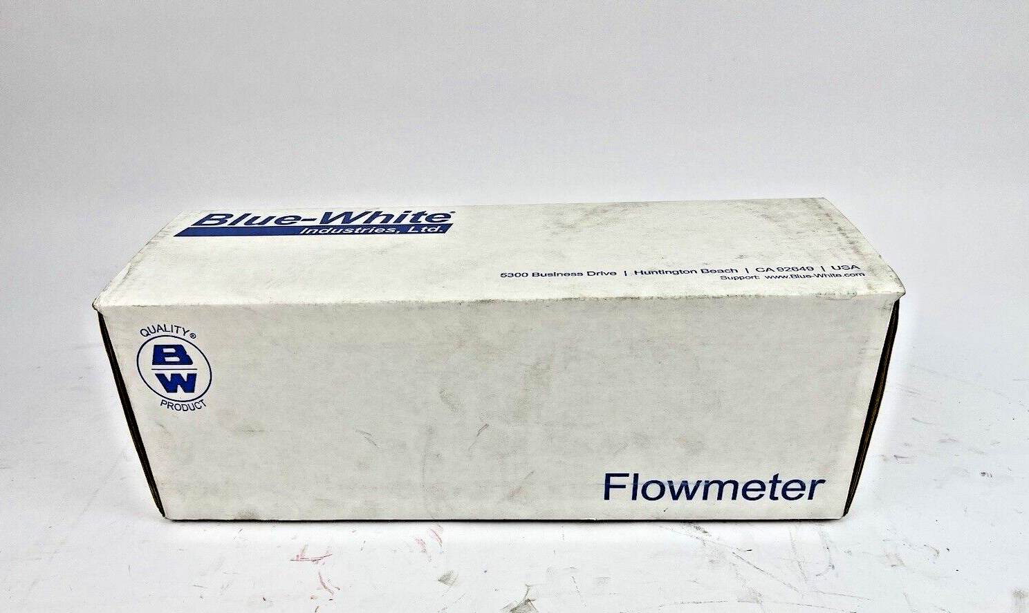 BLUE-WHITE - F-451 SERIES 1-1/2" .5-6 GPM - PTFE FLOAT, SS ROD, AND VITON O-RING9
