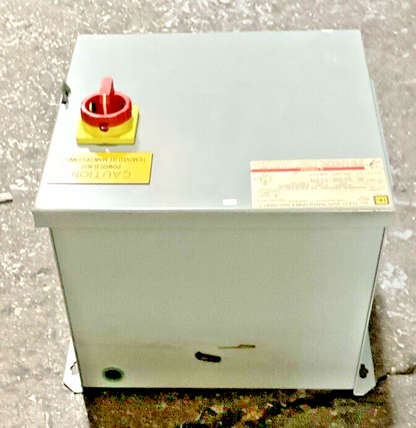 SQUARE D SK2000G2 TRANSFORMER DISCONNECT SER.A 600VAC 50/60HZ 17.39A5