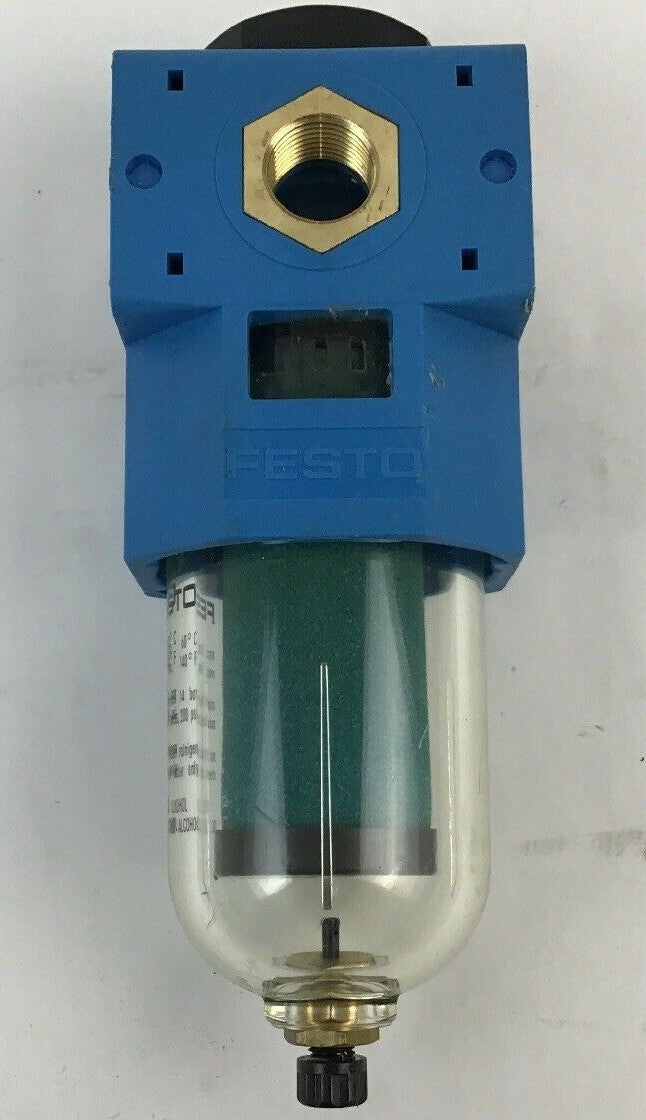 FESTO LFM-1/2-S-B FILTER UNIT W/ FESTO LFMP-1/2-S-C 159175 FILTER4