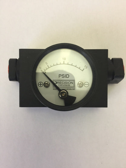PRECISION 200DPGGA2.04N1SSFB0 (0-15 PSID) C DIFFERENTIAL PRESSURE PLUS0