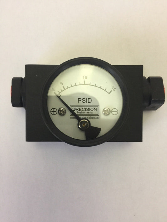 PRECISION 200DPGGA2.04N1SSFB0 (0-15 PSID) C DIFFERENTIAL PRESSURE PLUS0