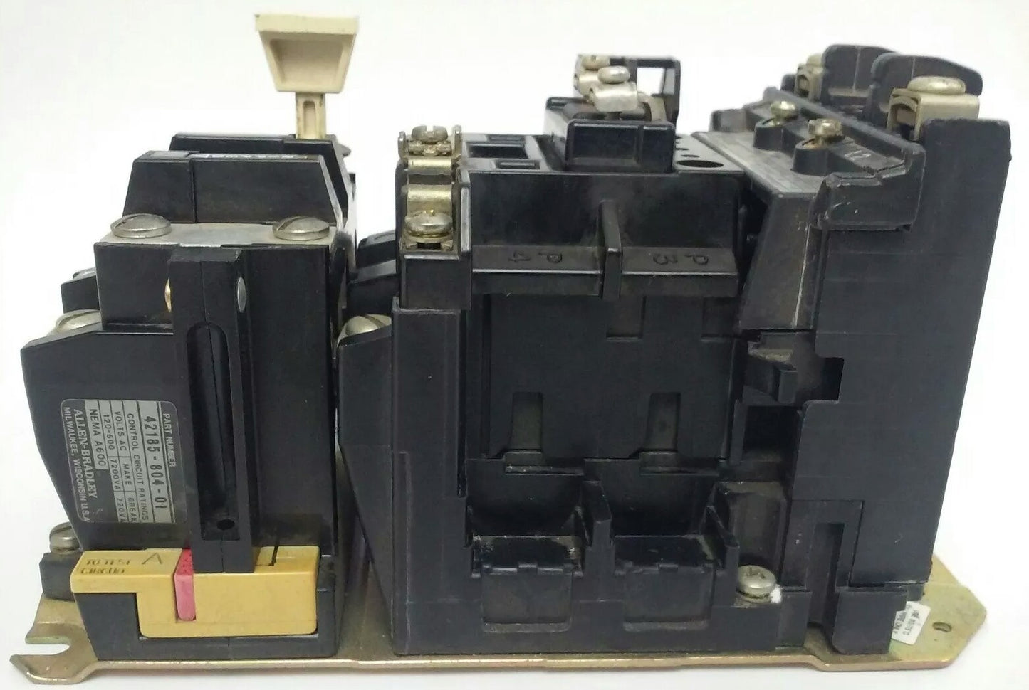 ALLEN BRADLEY 509-AOXD, SER. B, STARTER, 120V COIL CONTACTS GREAT CONDITION5