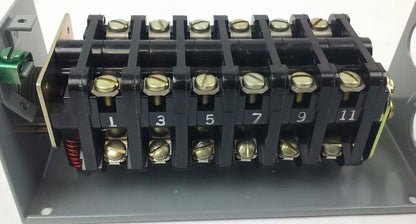 ALLEN BRADLEY 806-A62 SER. A, REVERSING DRUM SWITCH, 10A @ 600VAC,1A @ 115VDC7